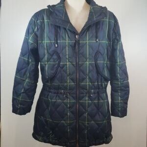 POLO Ralph Lauren Tartan Plaid Duck Down Coat